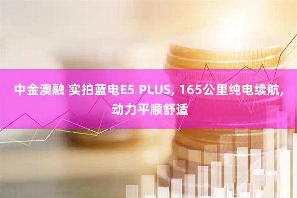 中金澳融 实拍蓝电E5 PLUS, 165公里纯电续航, 动力平顺舒适