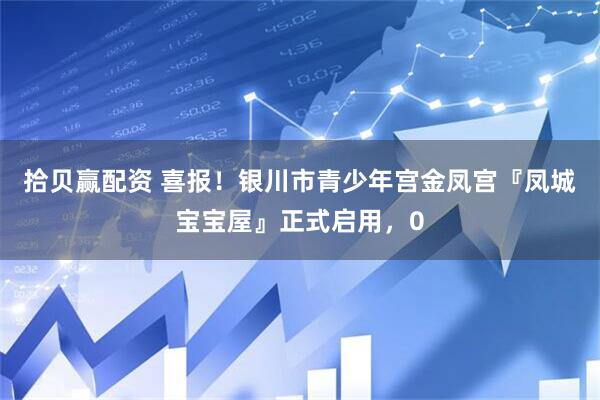 拾贝赢配资 喜报！银川市青少年宫金凤宫『凤城宝宝屋』正式启用，0